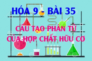 Cấu tạo phân tử của hợp chất hữu cơ, bài tập áp dụng - hóa 9 bài 35